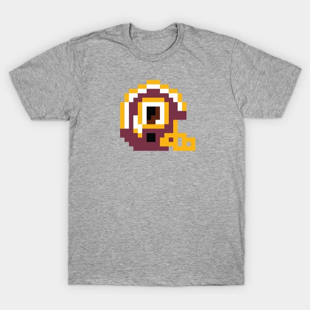 8 Bit Washington Redskins Helmet T-Shirt by N8I